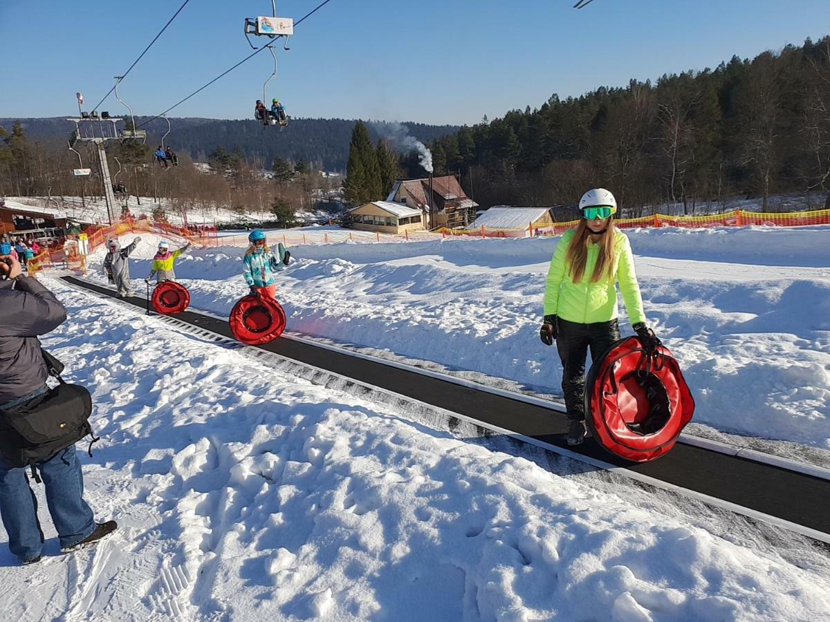 Pensjonat Laworta Ski Ustrzyki Dolne Exteriér fotografie
