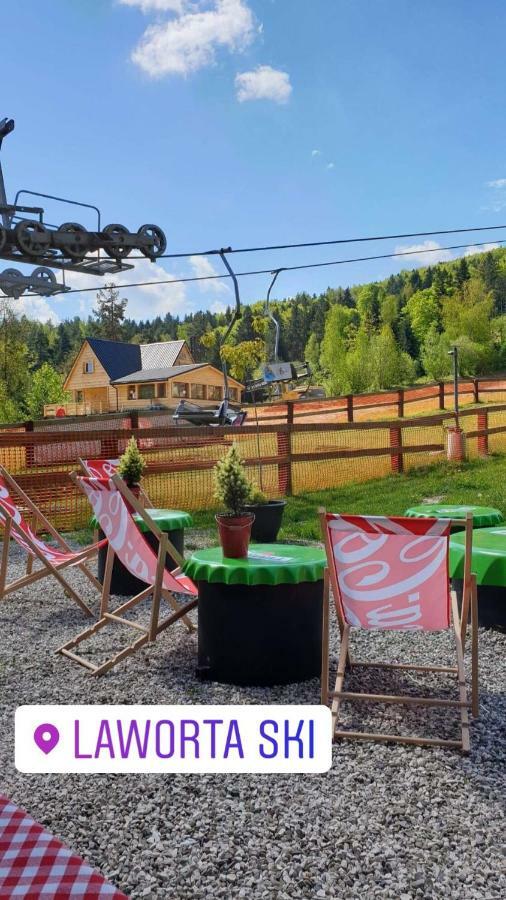 Pensjonat Laworta Ski Ustrzyki Dolne Exteriér fotografie